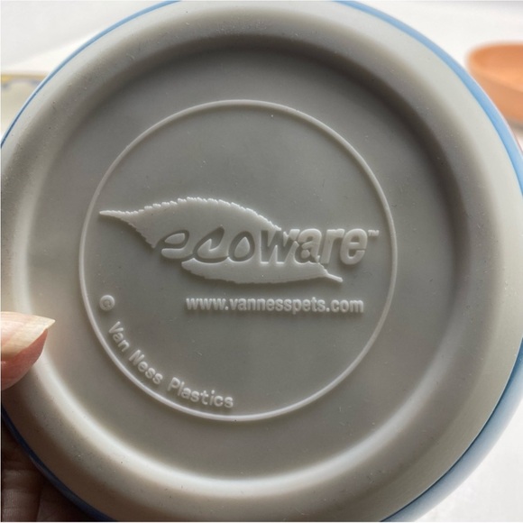 Cute Cat Face Orange Bowl - Picture 2 of 3